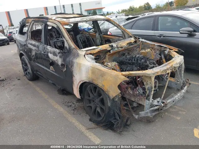 1C4SDJCT7RC100570 — 2024 Dodge Durango R/T, Пожар двигателя (Engine Fire), фото до ремонта