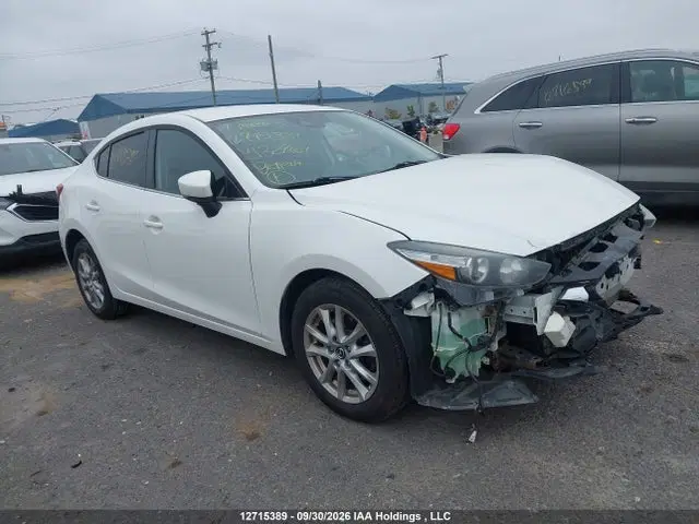 JM1BN1V7XH1132761 — 2017 Mazda MAZDA3 Gs, Передняя часть (Front), фото до ремонта