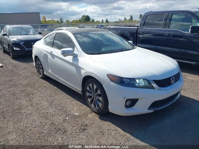 1HGCT1B82EA800699 — 2014 Honda Accord EXL, Задняя часть (Rear), фото до ремонта