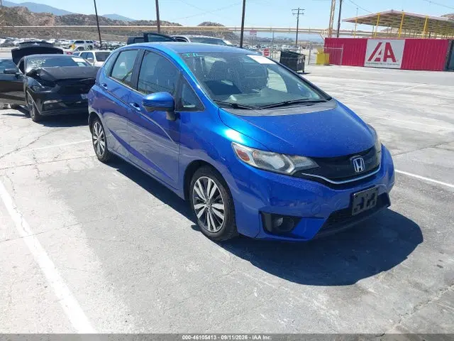 JHMGK5H71GX005568 — 2016 Honda FIT EX, Задняя часть (Rear), фото до ремонта