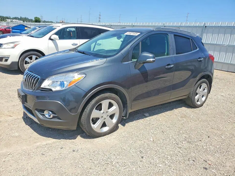 KL4CJGSB0GB528342 — 2016 Buick Encore, Град (Hail), фото до ремонта