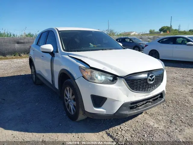 JM3KE2BE8F0477192 — 2015 Mazda CX-5 GX, Передняя часть (Front), фото до ремонта