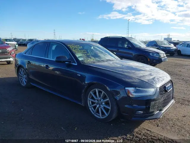 WAUFFCFL2GN016500 — 2016 Audi A4 Progressiv Plus, Град (Hail), фото до ремонта