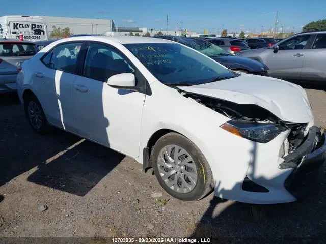 2T1BURHE3KC164952 — 2019 Toyota Corolla L/LE/XLE/SE/XSE, Передняя часть (Front), фото до ремонта