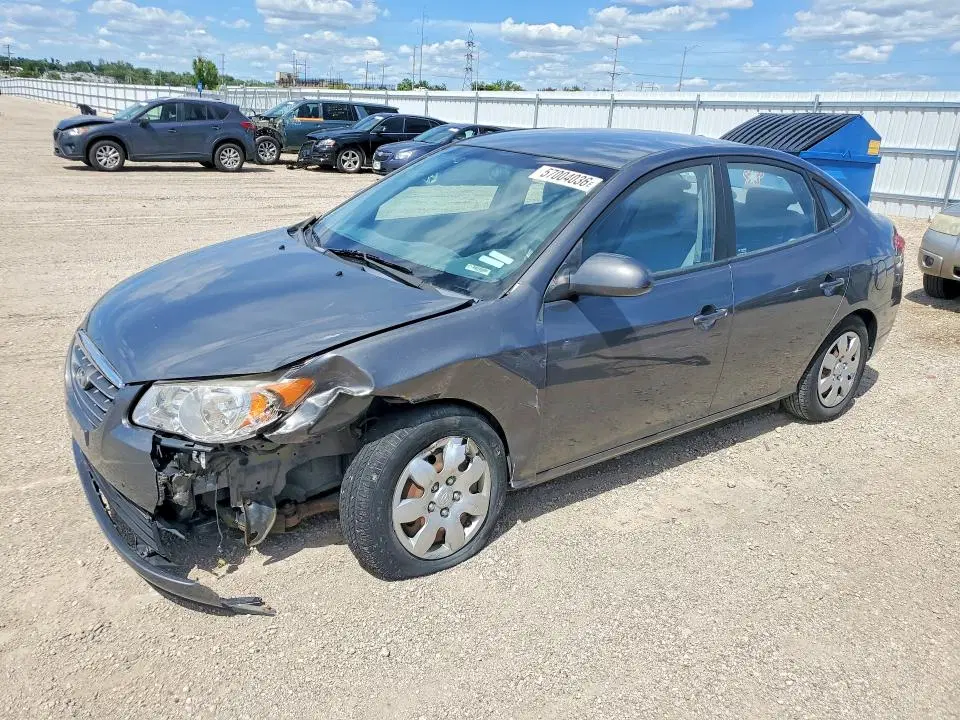 KMHDU46D09U633798 — 2009 Hyundai Elantra, Передняя часть (Front End), фото до ремонта