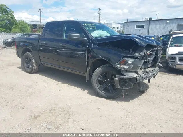 3C6RR7KT6KG644251 — 2019 RAM 1500 Classic ST, Передняя часть (Front), фото до ремонта