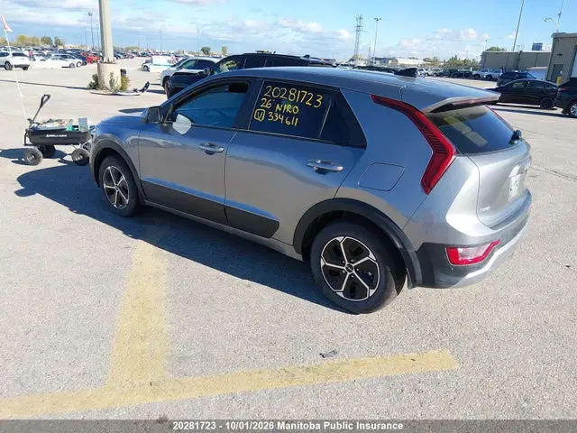 2026 KIA Niro Lx Hev VIN KNDCP3LE8T5334611 фото 3