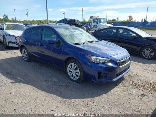 4S3GTAA69J3738412 — 2018 Subaru Impreza Convenience, Передняя часть (Front), фото до ремонта