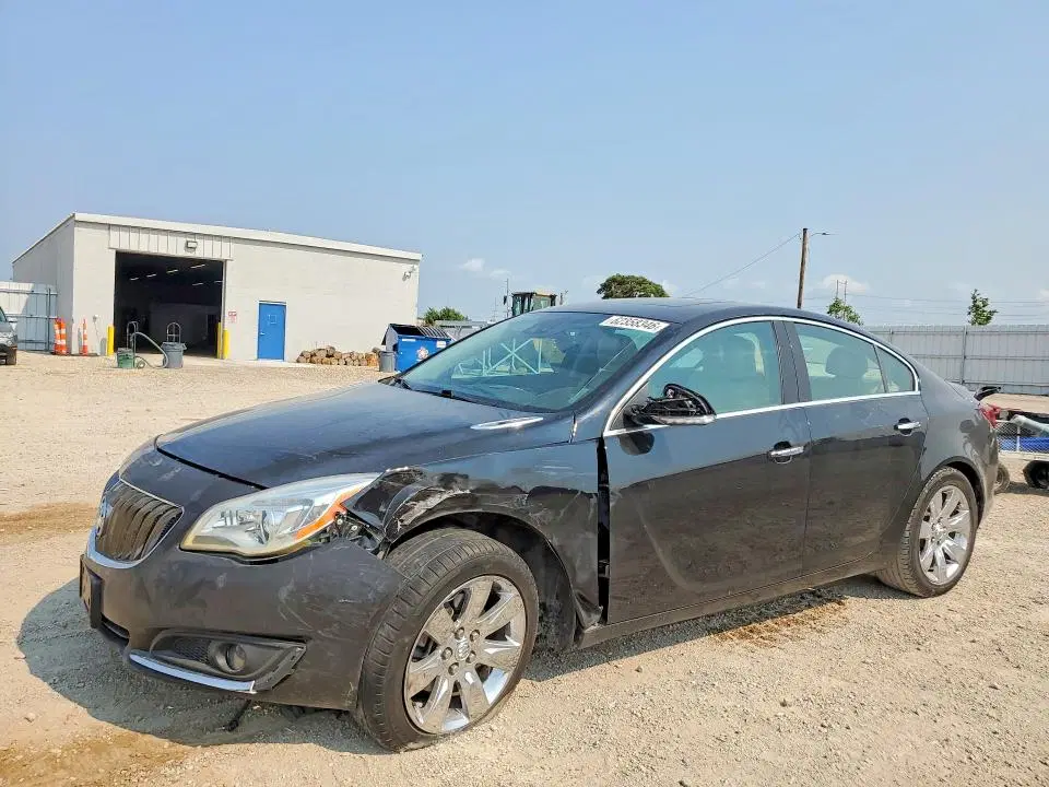 2G4GR5GX9E9197845 — 2014 Buick Regal, Передняя часть (Front End), фото до ремонта