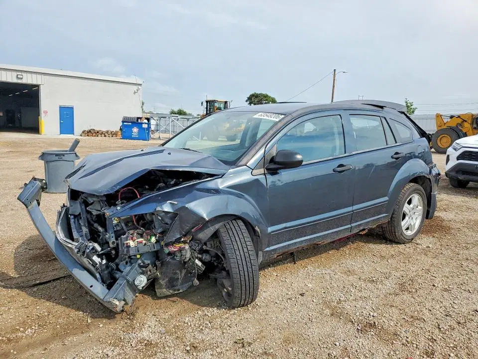 1B3HB48B28D760379 — 2008 Dodge Caliber, Передняя часть (Front End), фото до ремонта