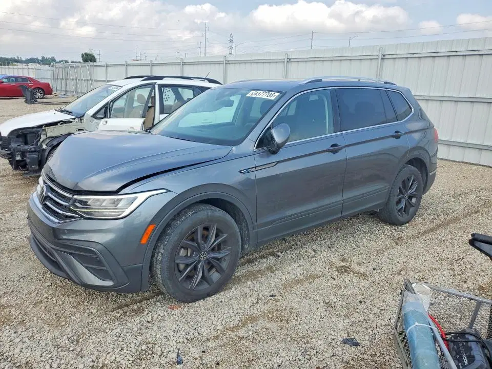 3VV3B7AX3NM036606 — 2022 Volkswagen Tiguan, Передняя часть (Front End), фото до ремонта
