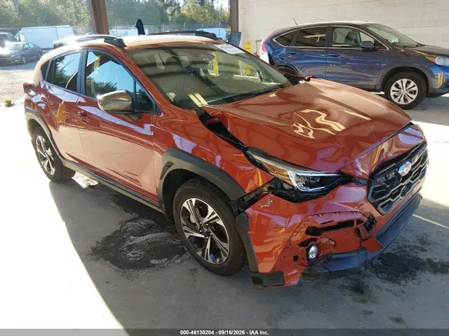 JF2GUADC5RH855208 — 2024 Subaru Crosstrek Premium, Передняя часть (Front End), фото до ремонта