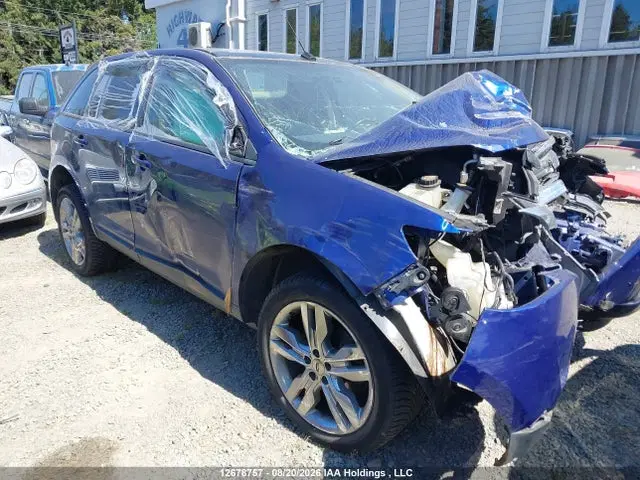 2FMDK4JC8EBB58440 — 2014 Ford EDGE SEL, Передняя часть (Front), фото до ремонта