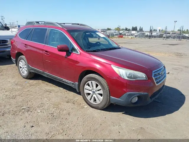4S4BSACC2G3278370 — 2016 Subaru Outback 2.5I Premium, Естественный износ (Normal Wear & Tear), фото до ремонта