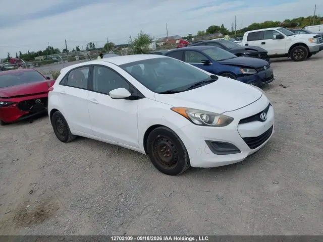 KMHD25LH9EU161081 — 2014 Hyundai Elantra GT, Передняя часть (Front), фото до ремонта
