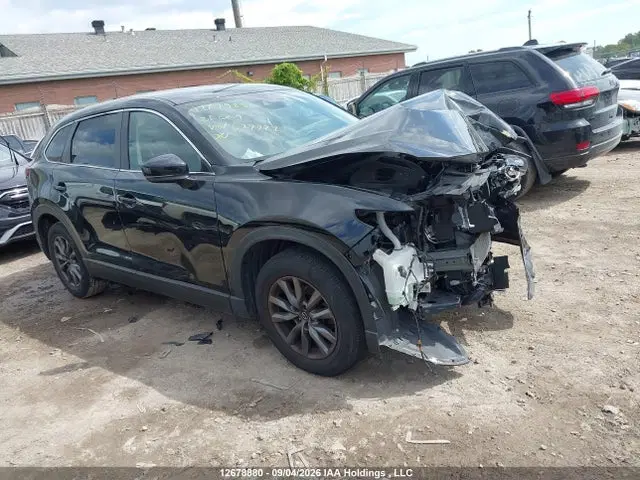 JM3TCBBY0M0529772 — 2021 Mazda CX-9 Gs, Передняя часть (Front), фото до ремонта