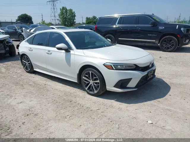 2HGFE2F33PH109214 — 2023 Honda Civic EX 4DR, Задняя часть (Rear), фото до ремонта