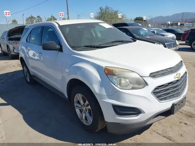 2GNALBEK4H1534269 — 2017 Chevrolet Equinox LS, Не указано (Unknown), фото до ремонта