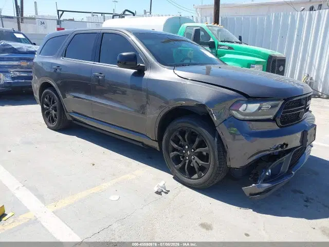 1C4RDHAG4KC827197 — 2019 Dodge Durango SXT Plus RWD, Передняя часть справа (Right Front), фото до ремонта