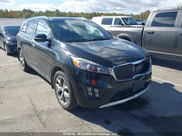 5XYPKDA19GG160048 — 2016 Kia Sorento Sx/Sx Limited, Передняя часть (Front), фото до ремонта