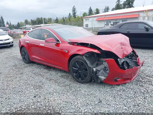5YJSA1E22LF400668 — 2020 Tesla Model S Long Range Dual Motor ALL-Wheel Drive/Long Range Plus Dual Motor ALL-Wheel Drive, Передняя часть (Front End), фото до ремонта