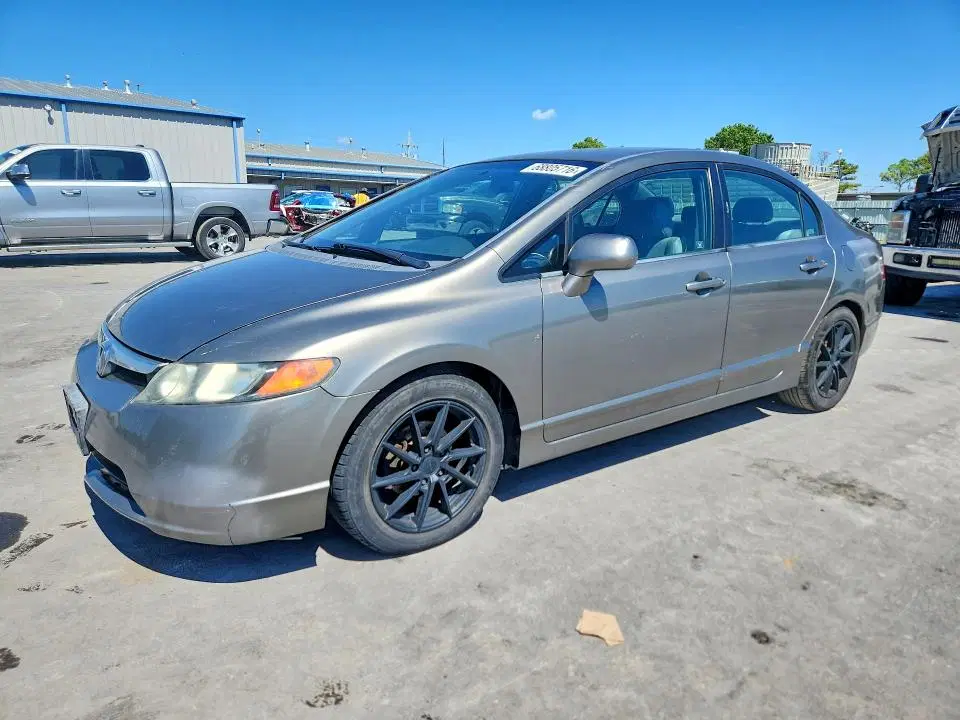 1HGFA165X7L070938 — 2007 Honda Civic, Передняя часть (Front End), фото до ремонта