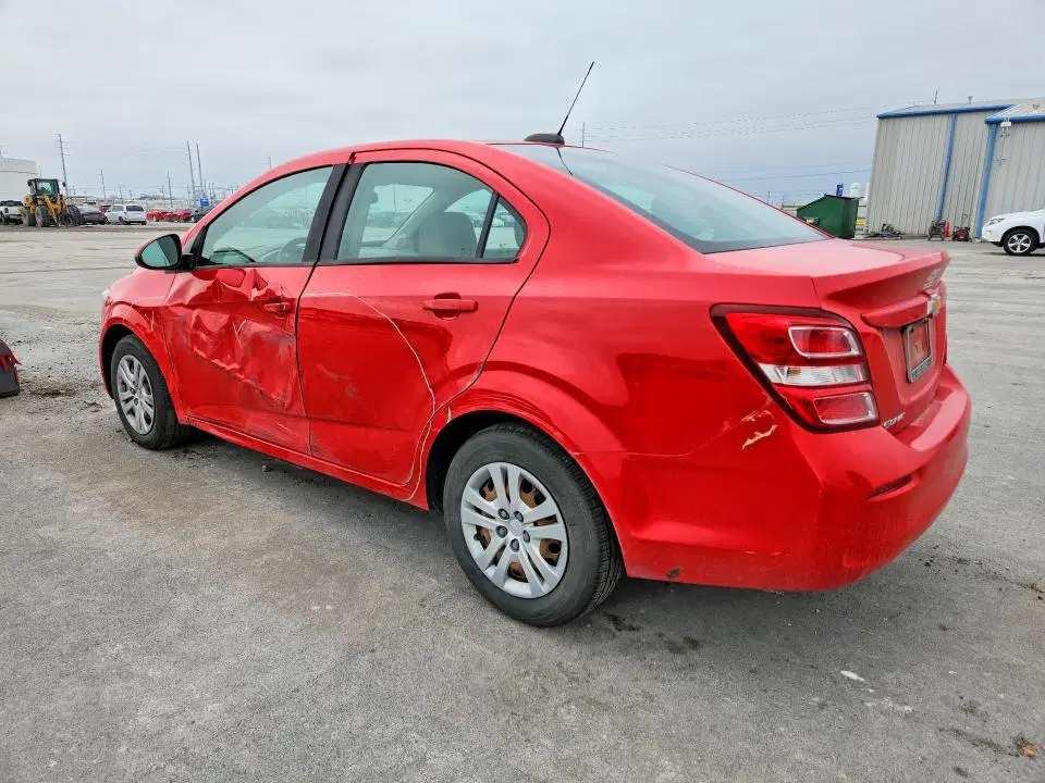 2017 CHEVROLET SONIC VIN 1G1JB5SH7H4148903 фото 2