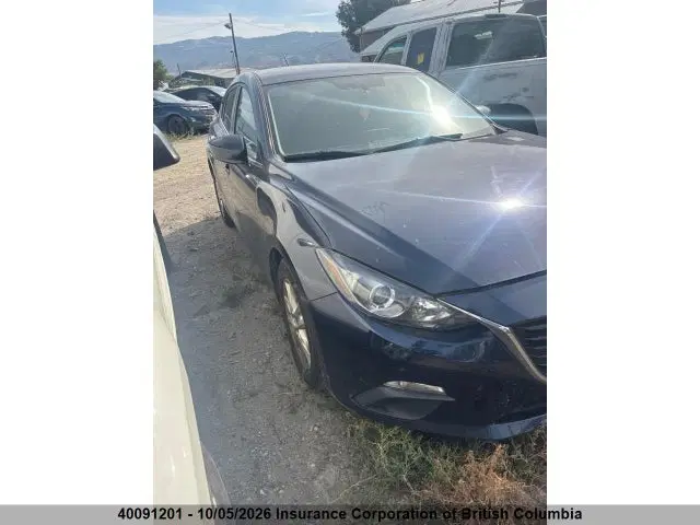 3MZBM1L7XEM116528 — 2014 Mazda 3 Touring, Передняя часть (Front), фото до ремонта