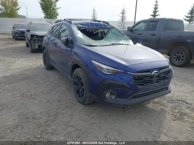JF2GUHNC3RH218308 — 2024 Subaru Crosstrek Limited, Передняя часть (Front), фото до ремонта