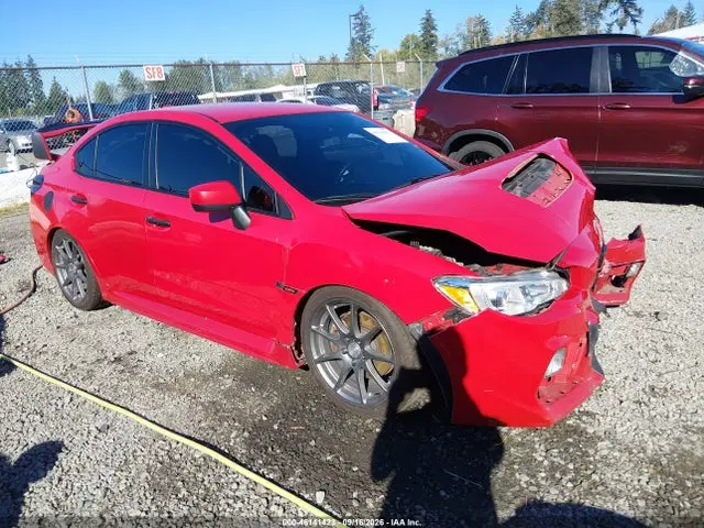 JF1VA1A66J9813602 — 2018 Subaru WRX, Передняя часть (Front End), фото до ремонта