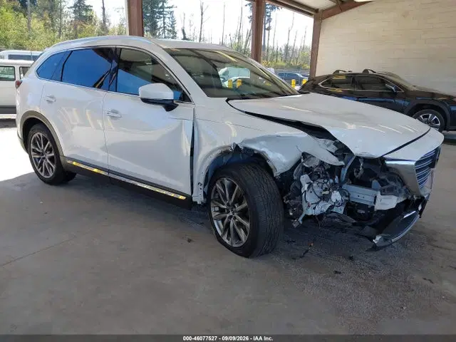 JM3TCBDY1G0123985 — 2016 Mazda CX-9 Grand Touring, Передняя часть (Front End), фото до ремонта