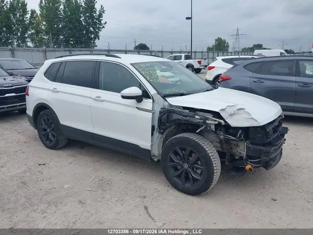 3VV2B7AX9RM127963 — 2024 Volkswagen Tiguan SE/Wolfsburg, Передняя часть (Front), фото до ремонта