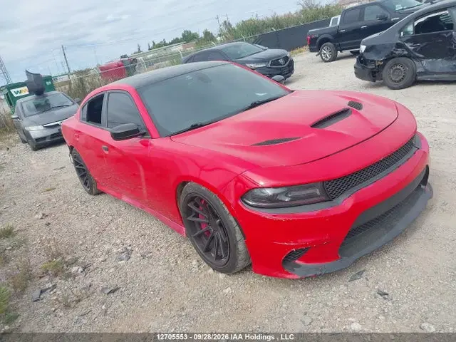 2C3CDXL9XGH112402 — 2016 Dodge Charger Srt Hellcat, Угон (Theft), фото до ремонта