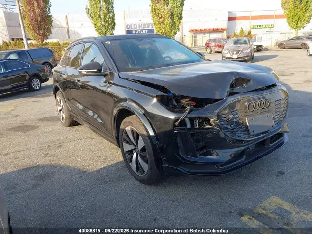 WA154BGF9SA059488 — 2025 Audi Q6 E-Tron Progressiv, Передняя часть (Front), фото до ремонта
