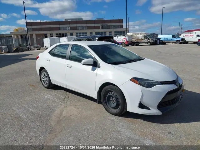 2T1BURHE2KC209489 — 2019 Toyota Corolla LE, Левый бок (Left Side), фото до ремонта