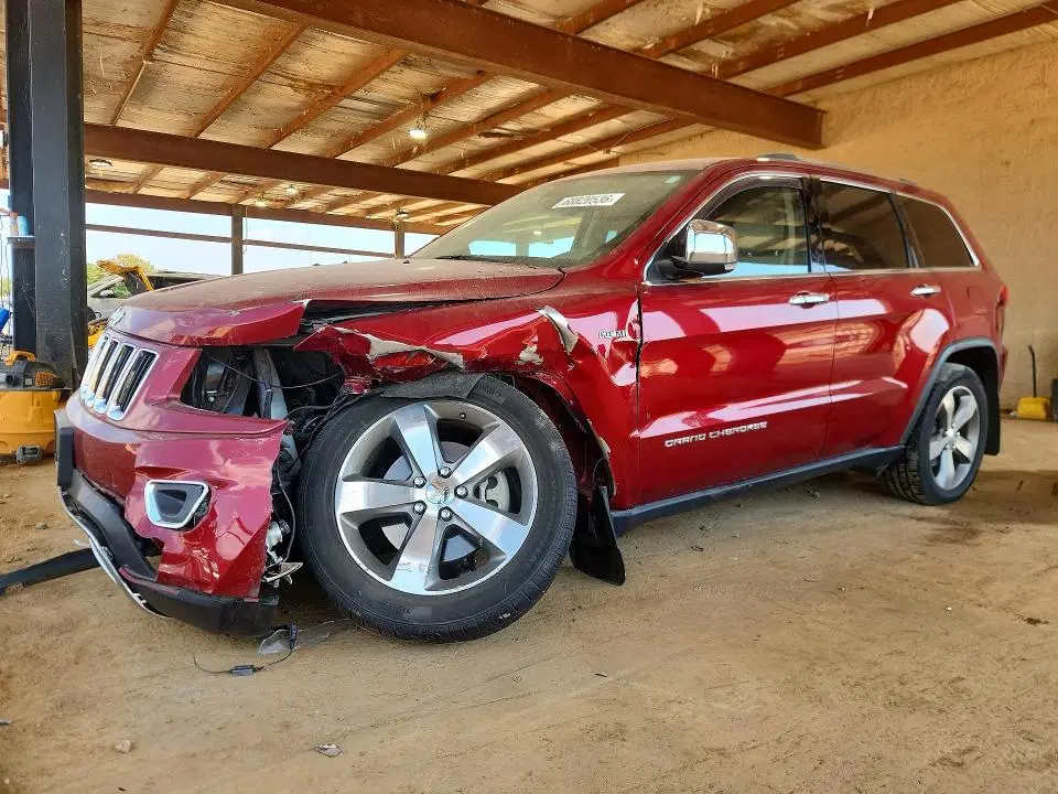 1C4RJFBTXEC147236 — 2014 Jeep Grand Cherokee, Передняя часть (Front End), фото до ремонта