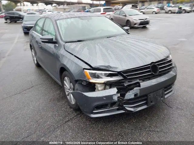 3VW2K7AJ7FM329994 — 2015 Volkswagen Jetta, Передняя часть (Front), фото до ремонта