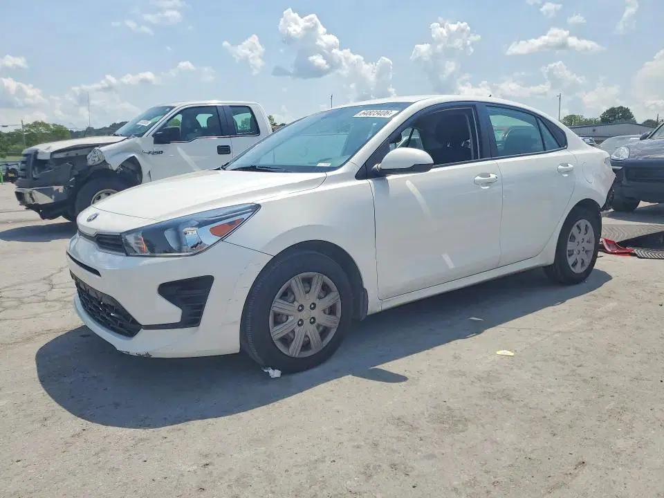 3KPA24AD7ME425347 — 2021 Kia Rio, Задняя часть (Rear End), фото до ремонта