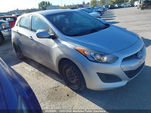 KMHD25LH0FU236090 — 2015 Hyundai Elantra GT, Град (Hail), фото до ремонта