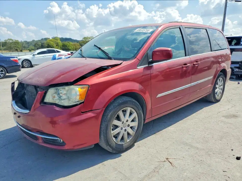 2C4RC1BG9ER326908 — 2014 Chrysler TOWN & Country, Передняя часть (Front End), фото до ремонта