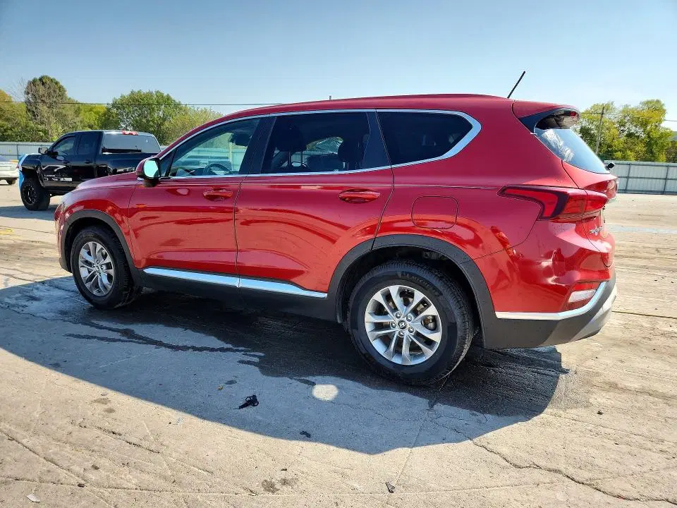 2019 HYUNDAI SANTA FE VIN 5NMS23AD5KH004876 фото 2