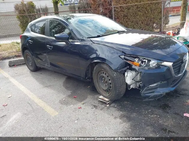 JM1BN1L79J1166327 — 2018 Mazda 3 Touring, Левый бок (Left Side), фото до ремонта