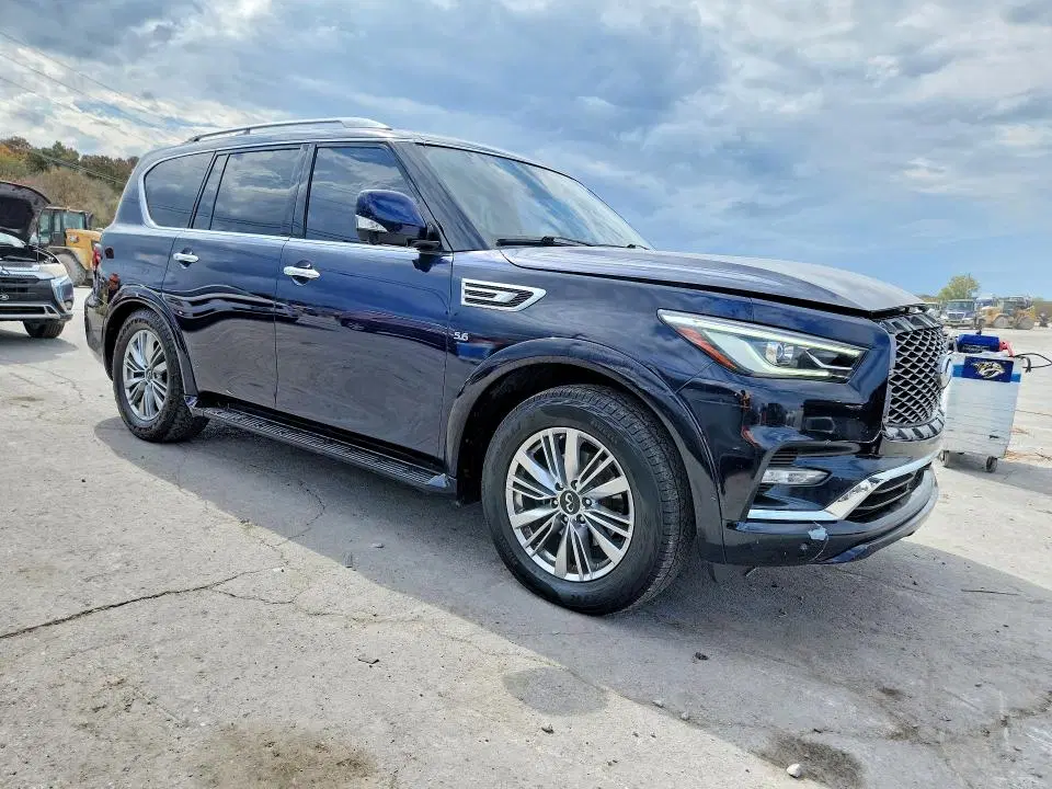 JN8AZ2NF7L9703456 — 2020 Infiniti QX80, Передняя часть (Front End), фото до ремонта