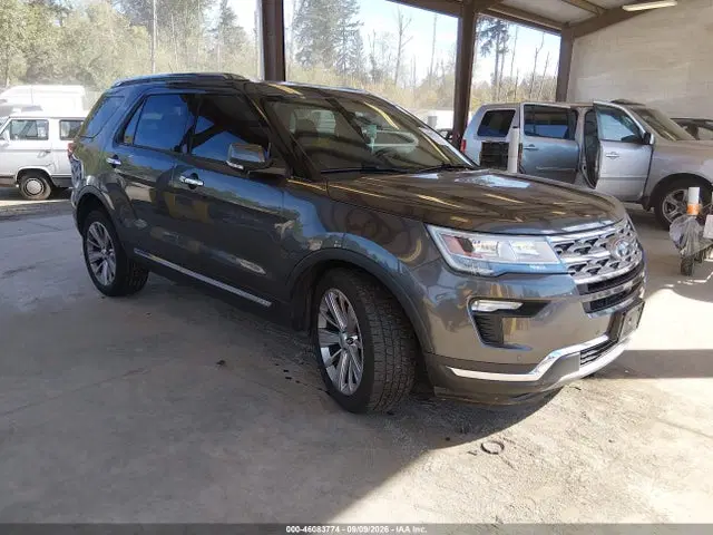 1FM5K8FH6KGA61919 — 2019 Ford Explorer Limited, Левый бок (Left Side), фото до ремонта