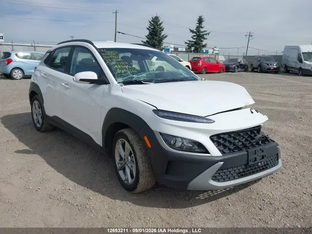 KM8K2CAB3PU055514 — 2023 Hyundai Kona Preferred AWD, Передняя часть (Front), фото до ремонта