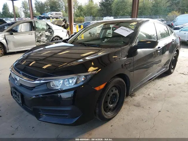 2017 Honda Civic Lx VIN 19XFC2F5XHE221978 фото 2