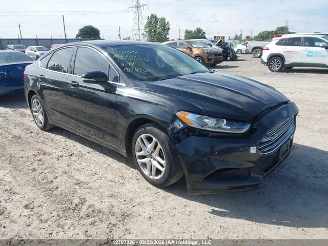 1FA6P0H77E5379506 — 2014 Ford Fusion SE, Передняя часть (Front), фото до ремонта