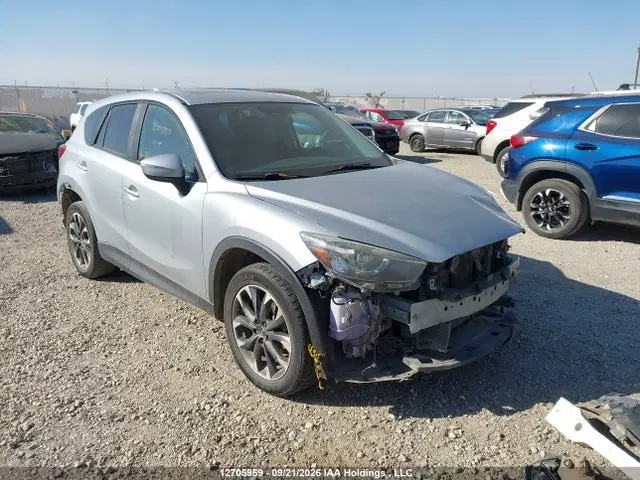 JM3KE4DY7G0733732 — 2016 Mazda CX-5 GT, Передняя часть (Front), фото до ремонта
