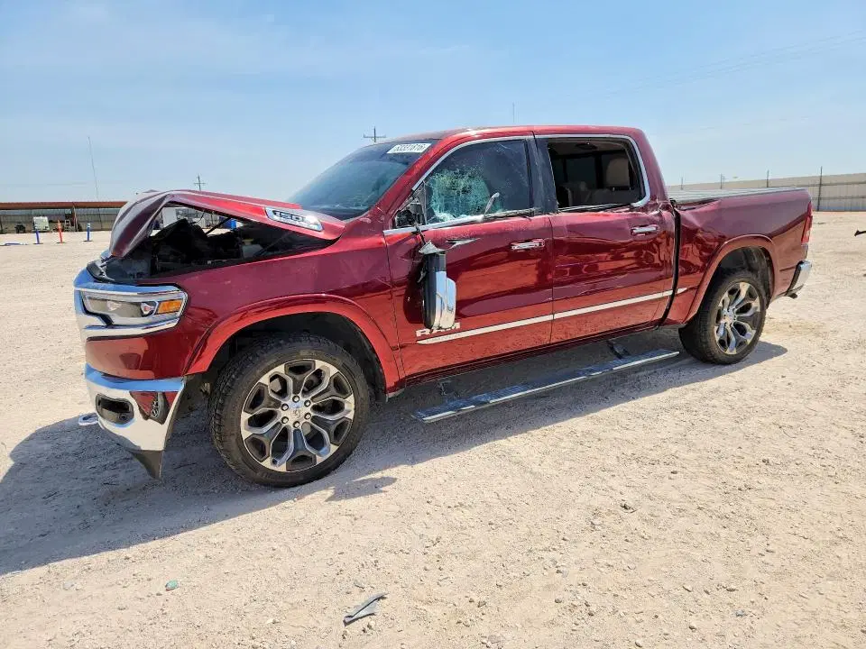 1C6RREHT9KN558399 — 2019 RAM 1500, Передняя часть (Front End), фото до ремонта