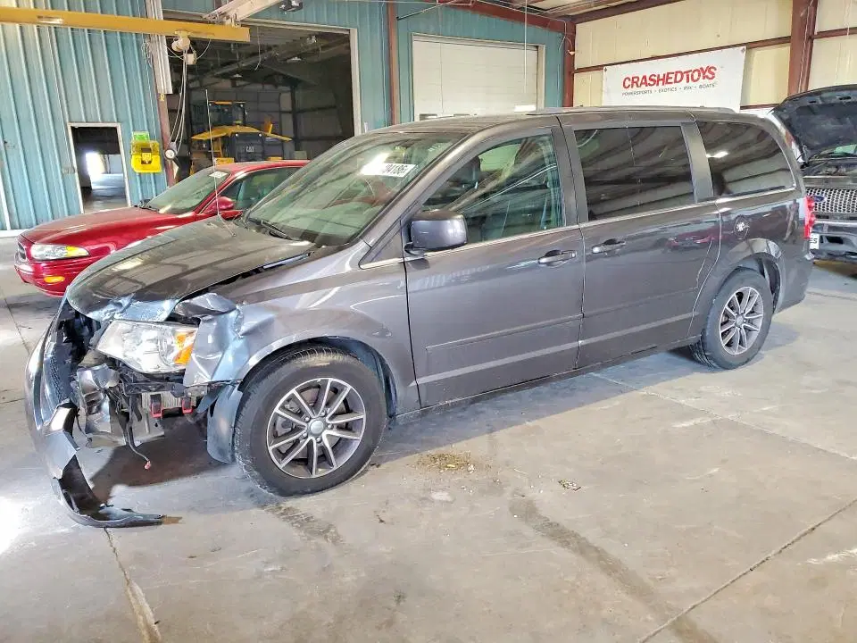 2C4RDGCG8HR858654 — 2017 Dodge GR Caravan, Передняя часть (Front End), фото до ремонта
